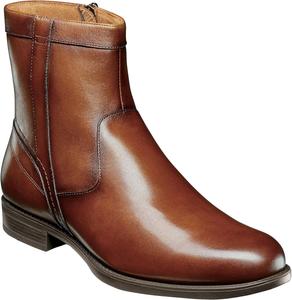 Мужские ботинки Florsheim Medfield с молнией и цельным носком, Cognac