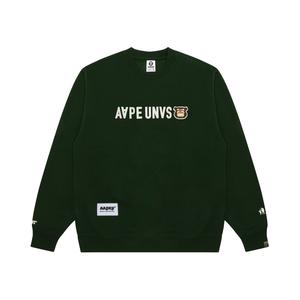 Свитшот A Bathing APE Aape, зеленый