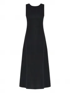 Льняное платье Posse, черный