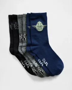 Набор из 3 детских носков Kids & Star Wars Gap, мультиколор