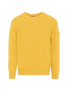 Свитер с нашивкой-логотипом Colmar Kids, желтый