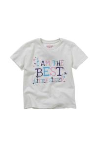 Футболка «Я лучшая младшая сестра» I Am!, белый