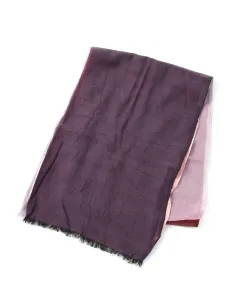 Три четверти времени/(Канкан) Хлопковый вискозный шарф с цветовыми блоками Three Four Time, цвет Pink