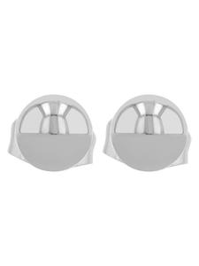 Adeliás Серьги унисекс - серьги-гвоздики из нержавеющей стали серебристого цвета