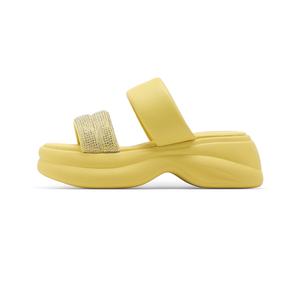 C°BANNER Женские тапочки-шлёпанцы желтые, цвет Yellow