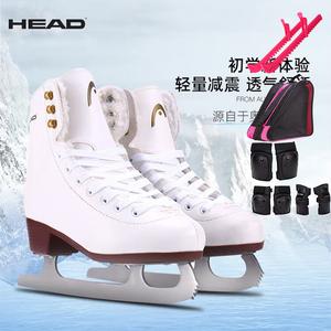 HEAD F200 утепленные детские коньки с рисунком для фигурного катания, размер 34