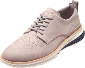 Мужские кроссовки Cole Haan Originalgrant Energyweave с перфорированным гладким носком, Ironstone Nubuck/Midnight Moon/Silver Birch