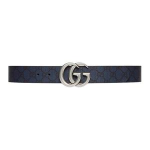 GUCCI Ремень GG Marmont двусторонний, Blue