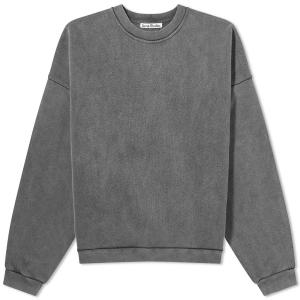 Свитшот Acne Studios Fester Vintage, цвет Faded Black