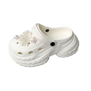 Puppytown Белые женские клоги, цвет White