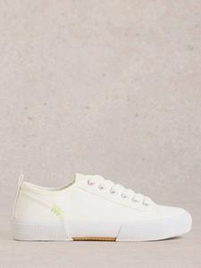 Парусиновые кроссовки пиппы White Stuff, цвет Brill White