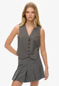 Жилет Superdry & Co, Grey Pinstripe