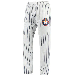 Мужские брюки Concepts Sport белого/темно-синего цвета Houston Astros Vigor Lounge Pant