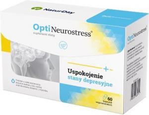 NaturDay, Успокаивающая Добавка OptiNeurostress, 60 капсул