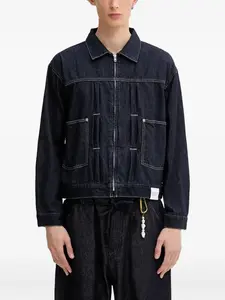 Джинсовая куртка с накладным карманом Neighborhood, синий