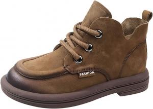 Женские ботинки с толстым каблуком, женские ботинки с коротким каблуком, женская повседневная обувь, женские ботинки, широкий голенище, размер 9 Generic, Khaki