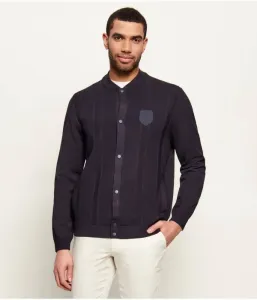 Кардиган KN_BB BC Lux FZ regular fit Boss Green, темно-синий