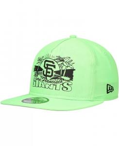 Мужская зеленая бейсболка-кнопка для гольфа San Francisco Giants Neon New Era