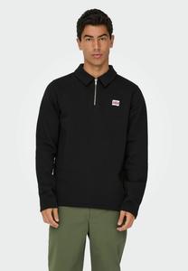 Поло Only & Sons ONSDAWSON, Jet Black/Black