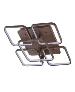 Интегрированный светодиодный потолочный светильник Sebastian с металлическим креплением Jonathan Y, brown