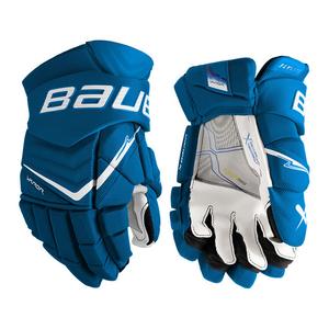 BAUER 2025 новая модель FLYLITE защитная экипировка для хоккея, молодежный размер 13 синий