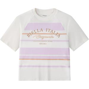 FILA KIDS Классическая футболка Lifestyle SS25 White для подростков