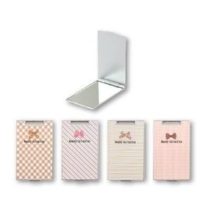 Зеркальце карманное, 1 шт. Top Choice, розовый