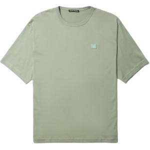 Acne Studios Футболки Unisex Light Green Crew Neck Moderate