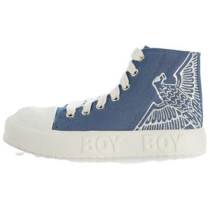 Кеды унисекс высокие Boy London, синий