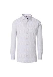 Деловая рубашка в полоску современный крой Casamoda, бежевый