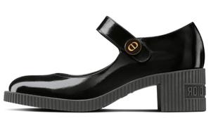 Туфли на высоком каблуке D-Doll женские черные Dior