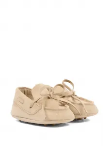 Мокасины с завязками Colorichiari, бежевый