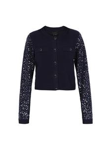 DreiMaster Женский кардиган темно-синего цвета