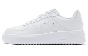 Кроссовки QIAODAN Skateboarding Shoes Women's Low-top White, белый