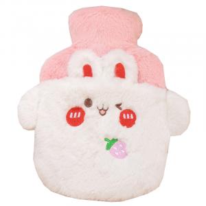 Плюшевый мишка-грелка для рук, высота 19см/26см Howard, белый