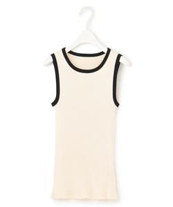 Моющаяся майка из органической ребристой ткани