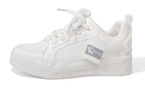 Женские белые кроссовки Feiyue противоскользящие износостойкие низкие