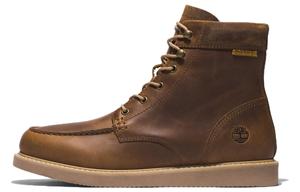 Ботинки мужские Timberland Newmarket высокие из кожи, коричневый