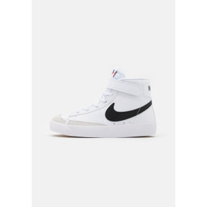 Высокие кеды Blazer Mid 77 Unisex Nike, цвет white/black/total orange