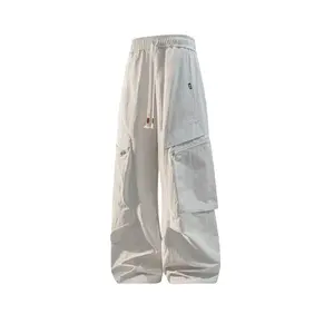 Повседневные брюки Unisex Moderate Wide Leg Jeep, светло-серый