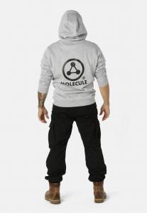 Толстовка Hoodie Molecule, серый