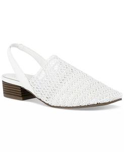 Женские балетки Carolton Woven Slingback Jones New York, белый