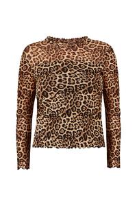 Топ Yumi, коричневый