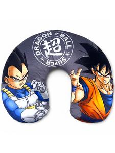 Dragon Ball Дорожная подушка Dragon Ball Goku - (Д) 37 см x (Ш) 10 см, серая