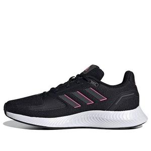 Кроссовки runfalcon 2.0 'black screaming pink' Adidas, черный