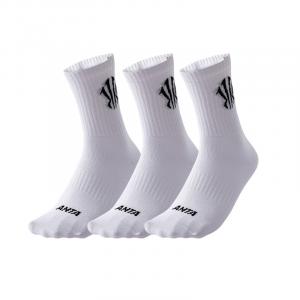 Универсальные баскетбольные носки 3 пары ANTA, белый *3