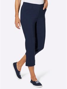 Sieh an! Брюки 3/4 темно-синего цвета