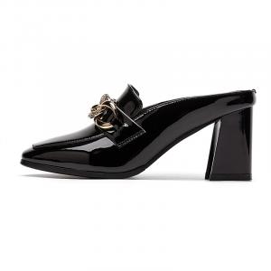 Мюли женские с закрытым носком женские Rich Birds, черный