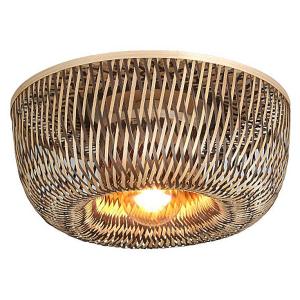 Потолочный светильник GOOD&MOJO Barbados, бамбук - 1-пламенный - темно-коричневый / светло-коричневый