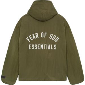 Осень 24 BACK TO SCHOOL Серия Куртка Мужская Evergreen/MILITARY Fear Of God Essentials